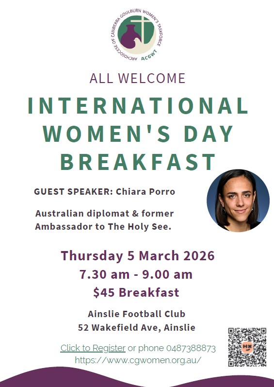 Archdiocesan Women’s Taskforce – International Women’s Day Breakfast