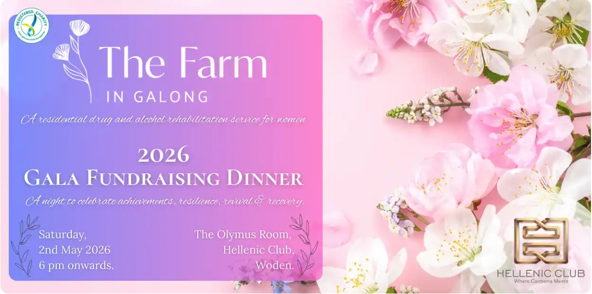 Farm in Galong Gala Dinner fundraiser