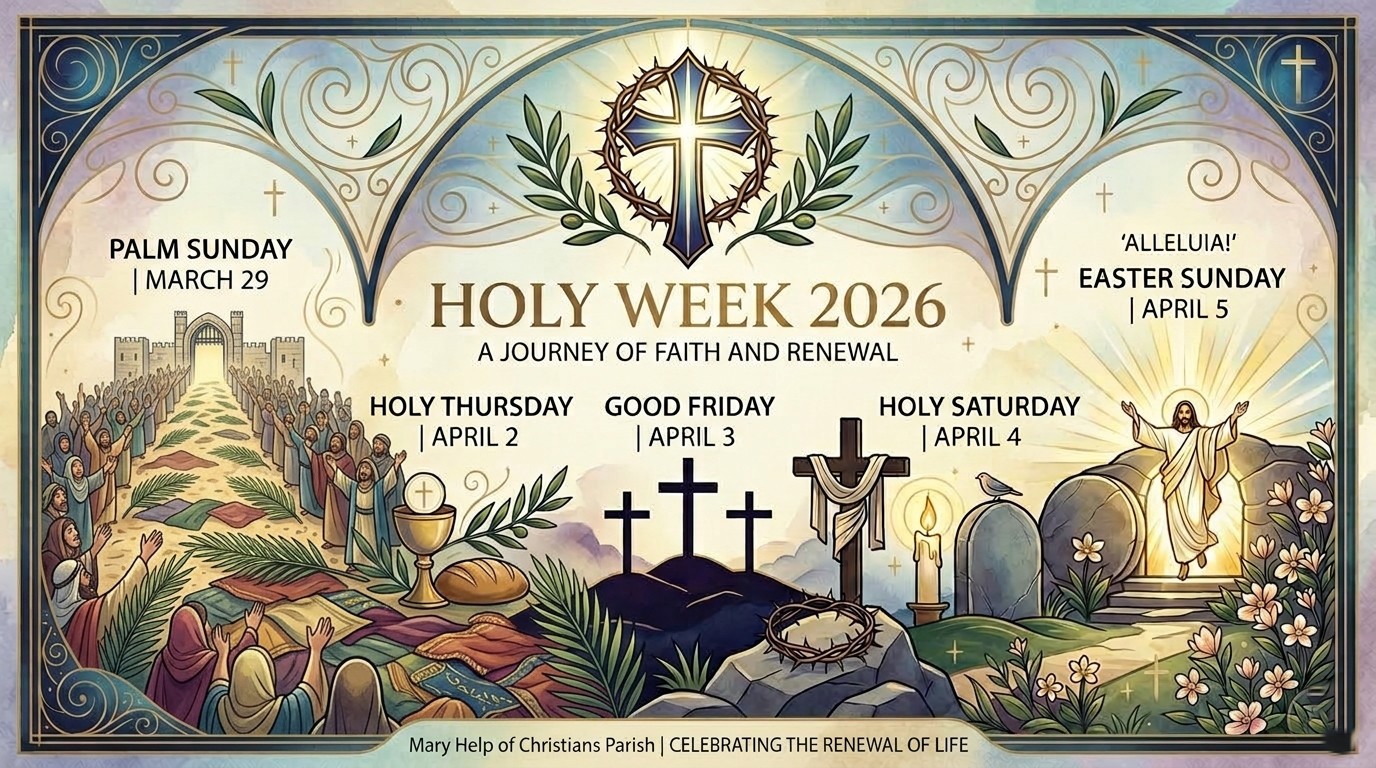 Holy Week Timetable