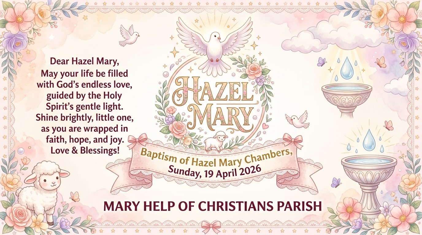 Baptism of Hazel Mary Chambers