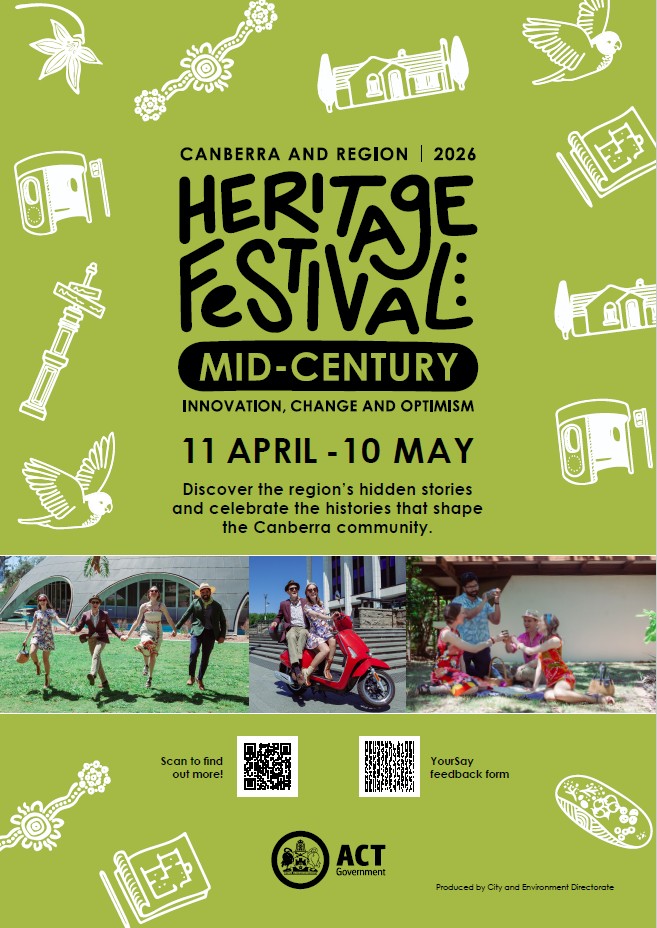 Canberra & Region Heritage Festival | 2026