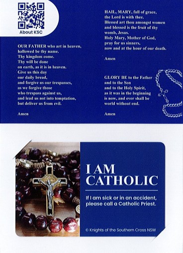 “I Am Catholic” Cards Available