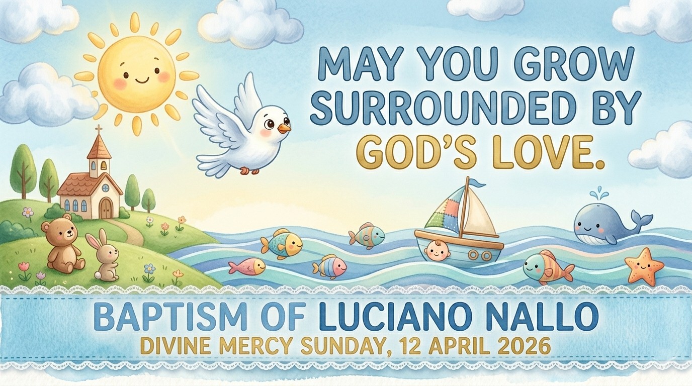 Baptism of Luciano Nallo