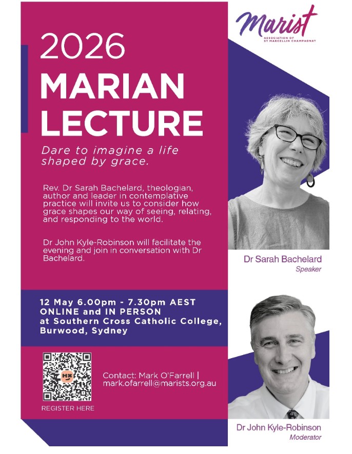2026 Marian Lecture: Dare to imagine a life shaped by grace – led by Rev. Dr Sarah Bachelard 