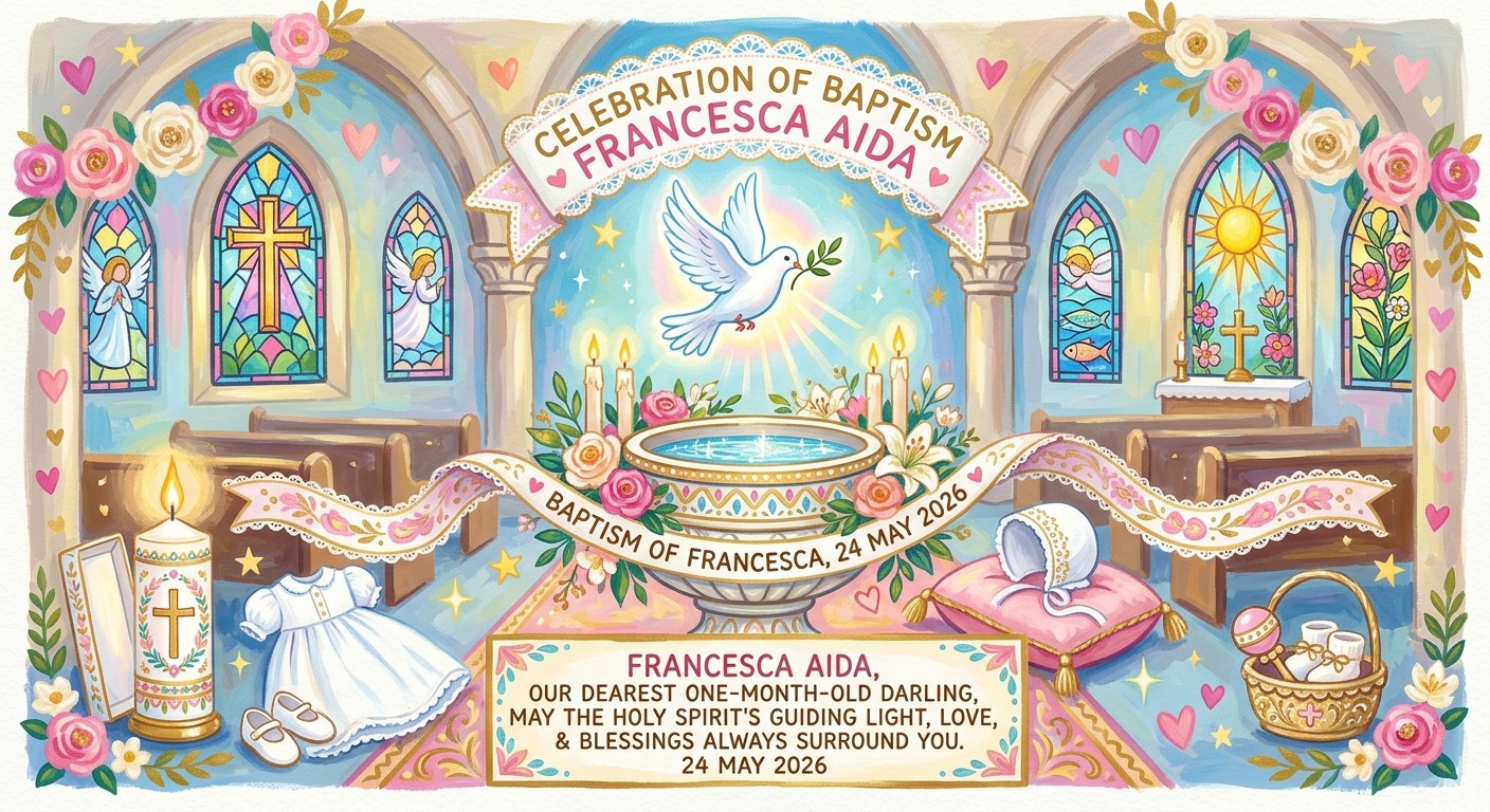 Baptism of Francesca Aida VOS