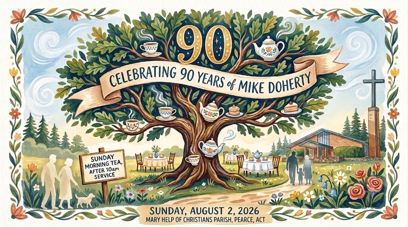 Celebrating and Honouring Mike Doherty on his 90th Birthday