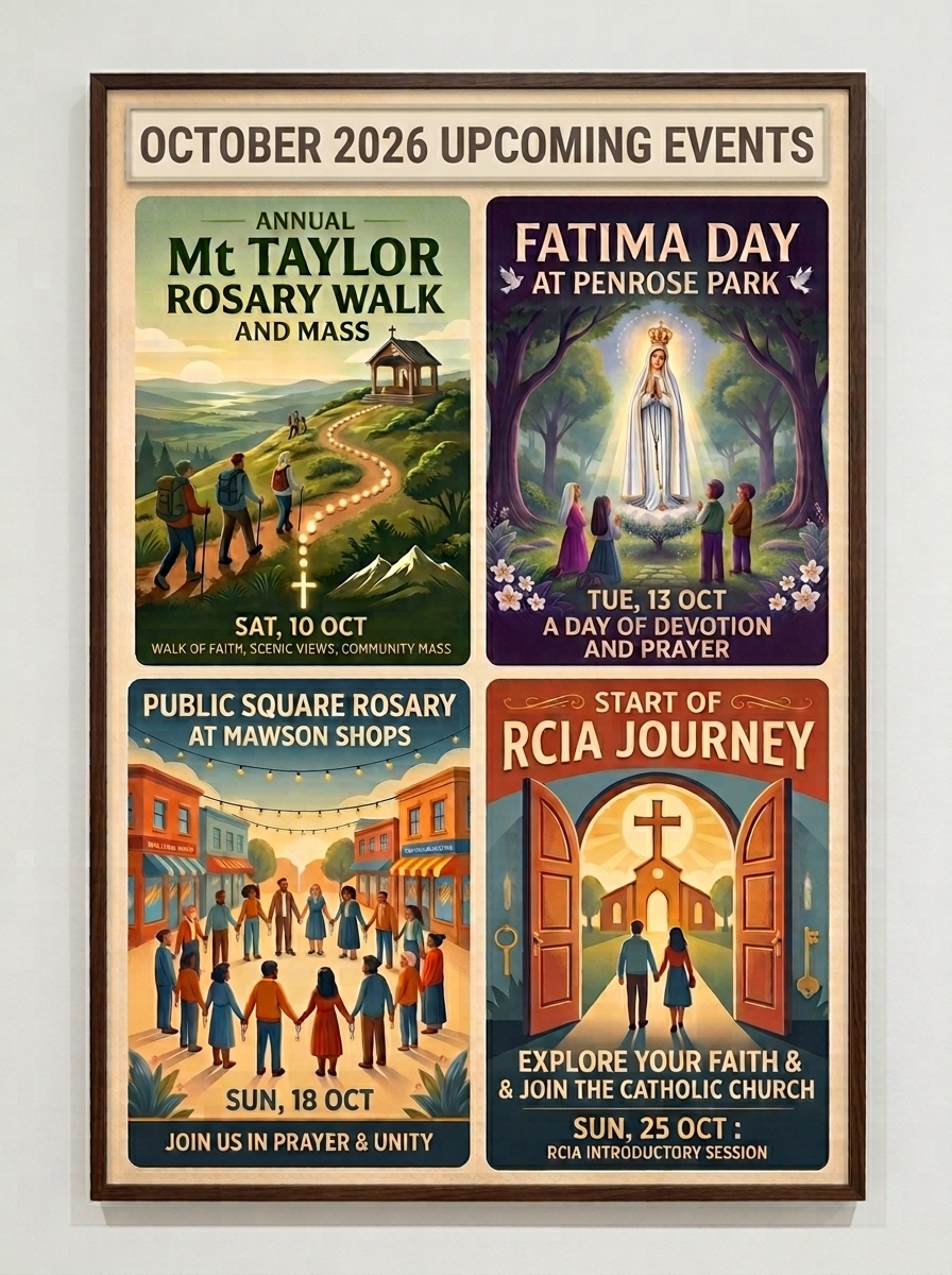 CLAIM THE DATES: OCTOBER 2026 Upcoming Events