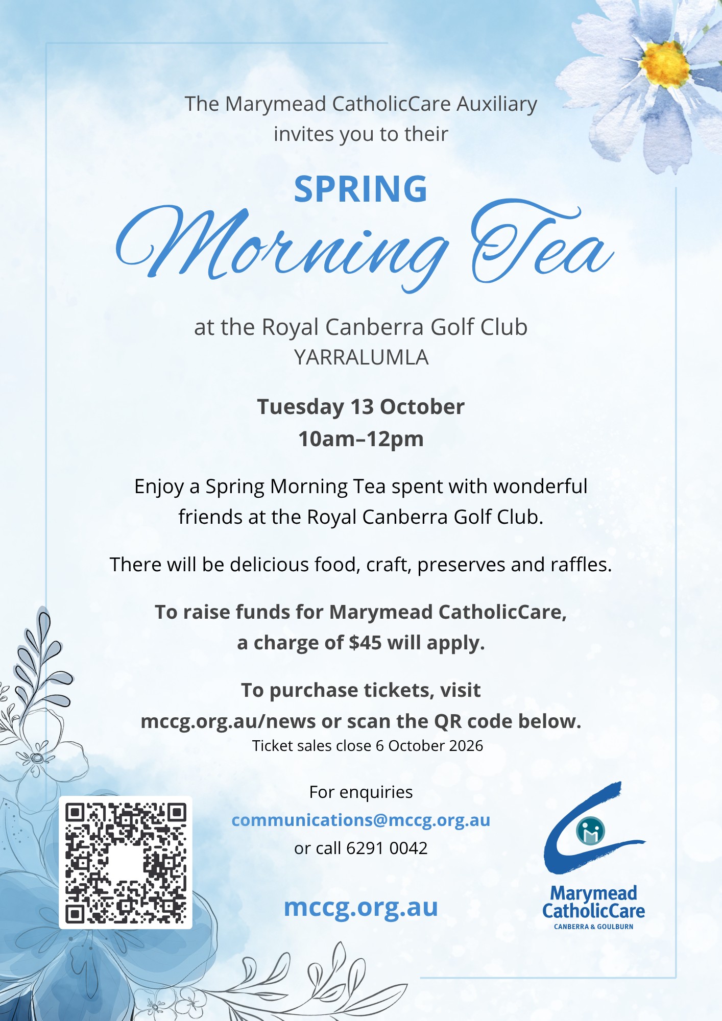 Spring Morning Tea