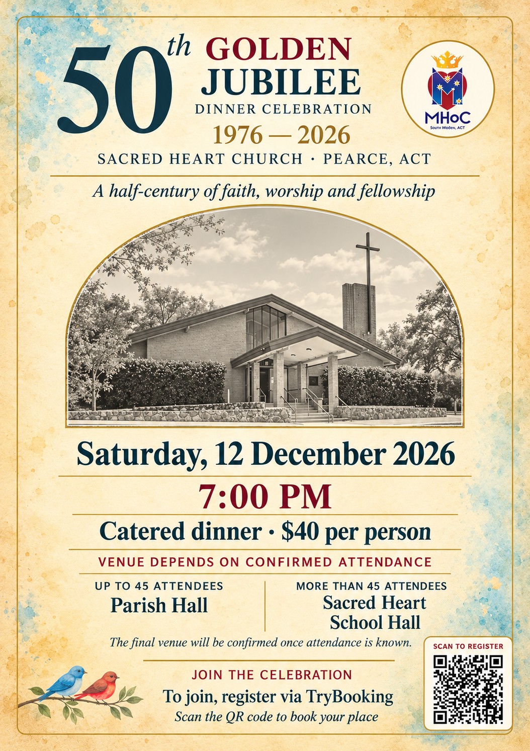 Sacred Heart Church Golden Jubilee Dinner